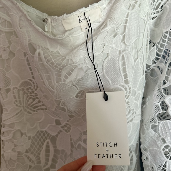 Lace mini dress 🤍 - Picture 3 of 4